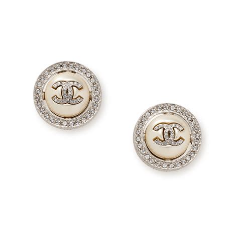 chanel pearl earrings 2019|Chanel earrings for cheap outlet.